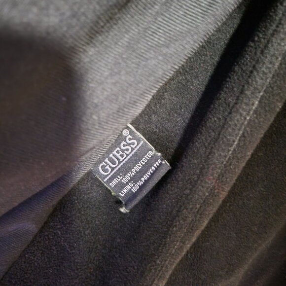 GUESS Grey Soft Shell Water Resistant Jacket [Size: Men's Medium] - Picture 4 of 6